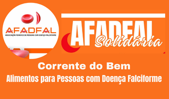 CORRENTE DO BEM: ALIMENTOS PARA PESSOAS COM DOENÇA FALCIFORME